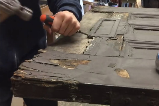 Huntington Park-wooden-door-repair